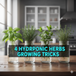 4 Hydroponic Herbs Growing Tricks