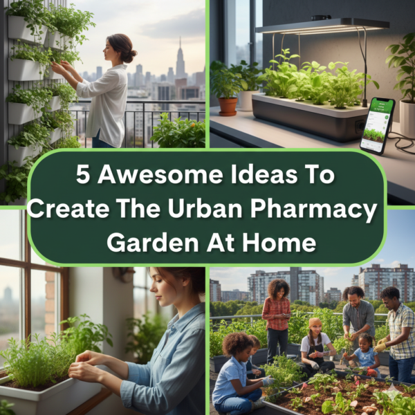 5 Awesome Ideas To Create The Urban Pharmacy Garden At Home