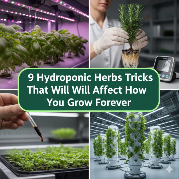 9 Hydroponic Herbs Tricks That Will Affect How You Grow Forever
