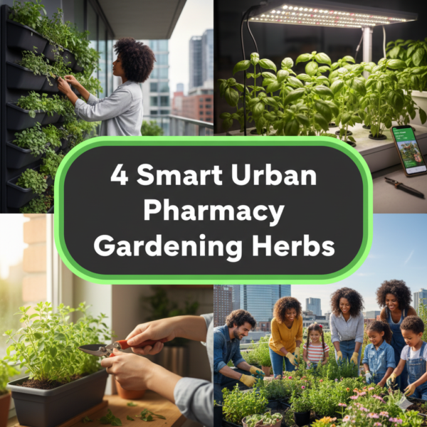Grow This Now: 4 Smart Urban Pharmacy Gardening Herbs Every City Dweller Should Grow