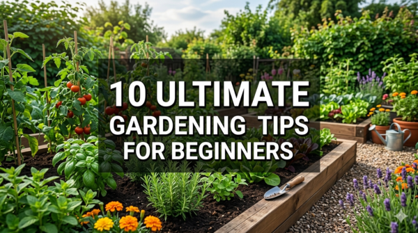 10 ultimate gardening tips for beginners
