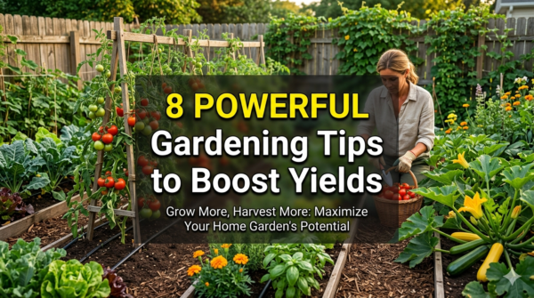 8 Powerful Gardening Tips to Boost Yields