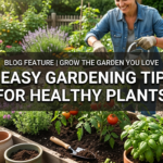 7 easy gardening tips for healthy plants