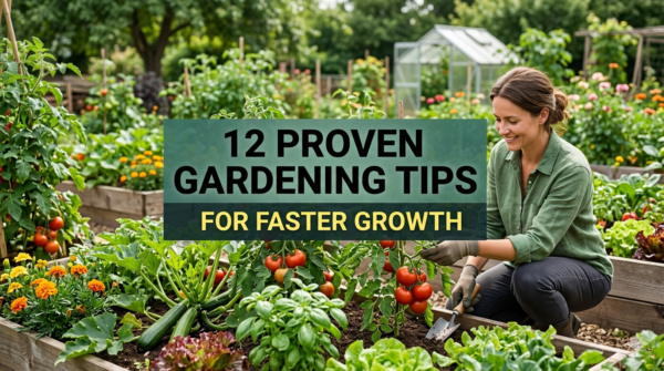 12 proven gardening tips for faster growth