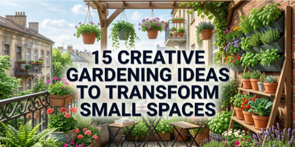 15 Creative Gardening Ideas to Transform Small Spaces