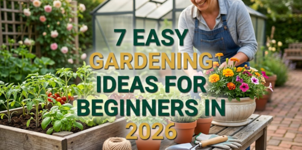 7 easy gardening ideas for beginners in 2026