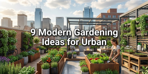 9 Modern Gardening Ideas for Urban Homes