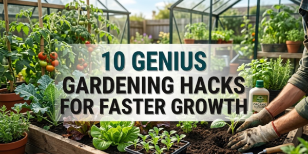 10 genius gardening hacks for faster growth