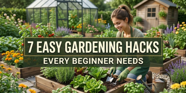 7 easy gardening hacks every beginner needs
