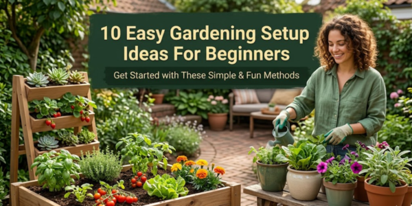 10 easy gardening setup ideas for beginners