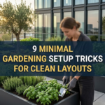 9 Minimal Gardening Setup Tricks for Clean Layouts